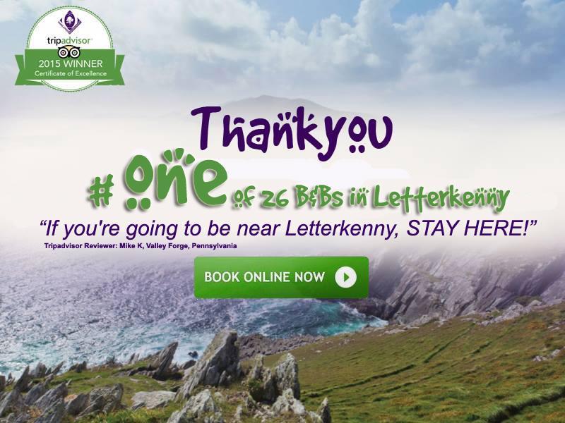Oaklands Bed And Breakfast Letterkenny Esterno foto